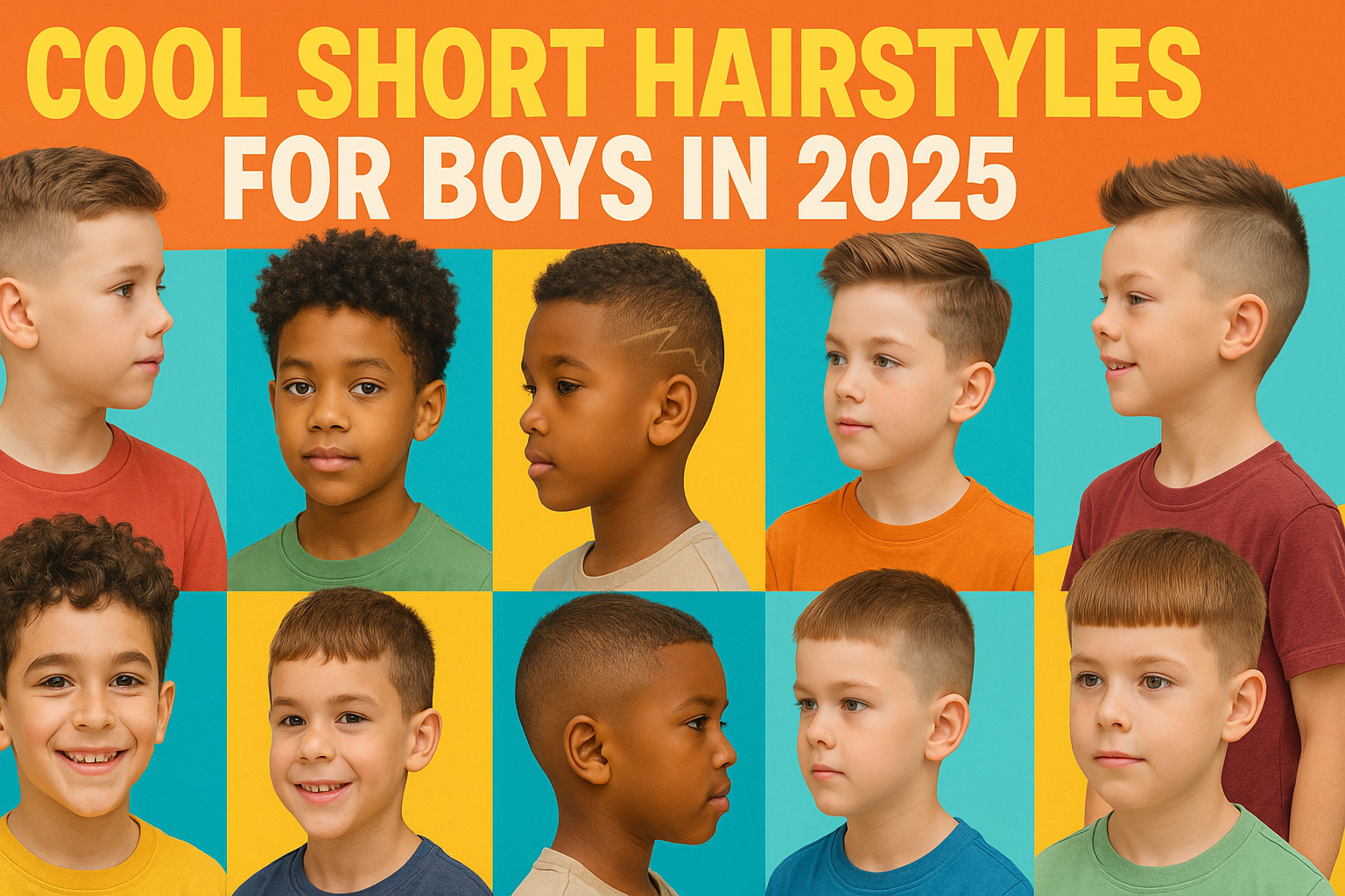 ✂️ Cool Short Hairstyles for Boys in 2025 That Are Low-Maintenance & High-Style 💇‍♂️✨