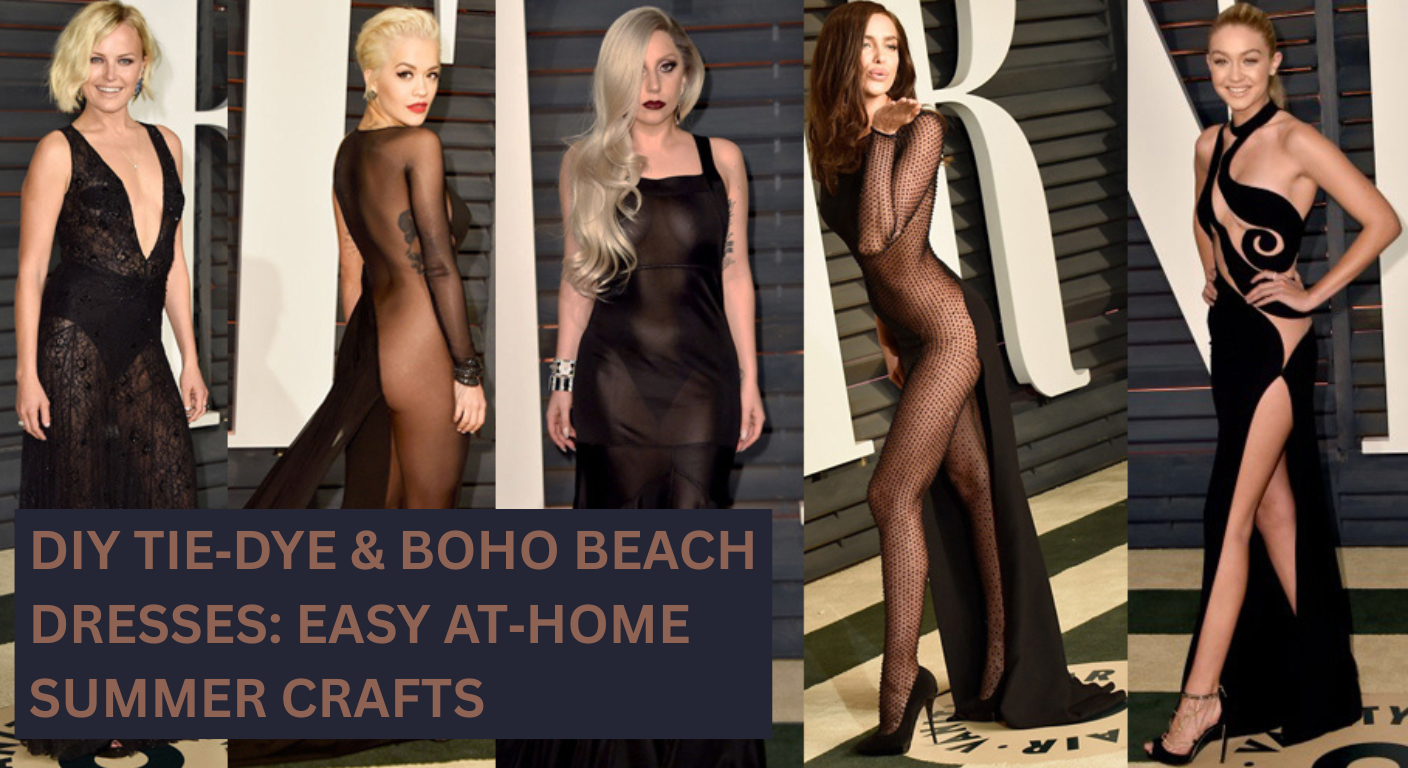 DIY Tie‑Dye & Boho Beach Dresses: Easy At‑Home Summer Crafts