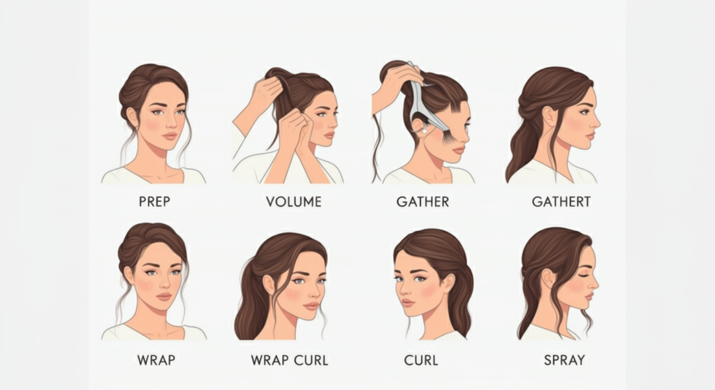Stunning High Ponytail Hairstyles for Your Dream Wedding 8 Perfect Wedding Ponytail – Step by Step Guide