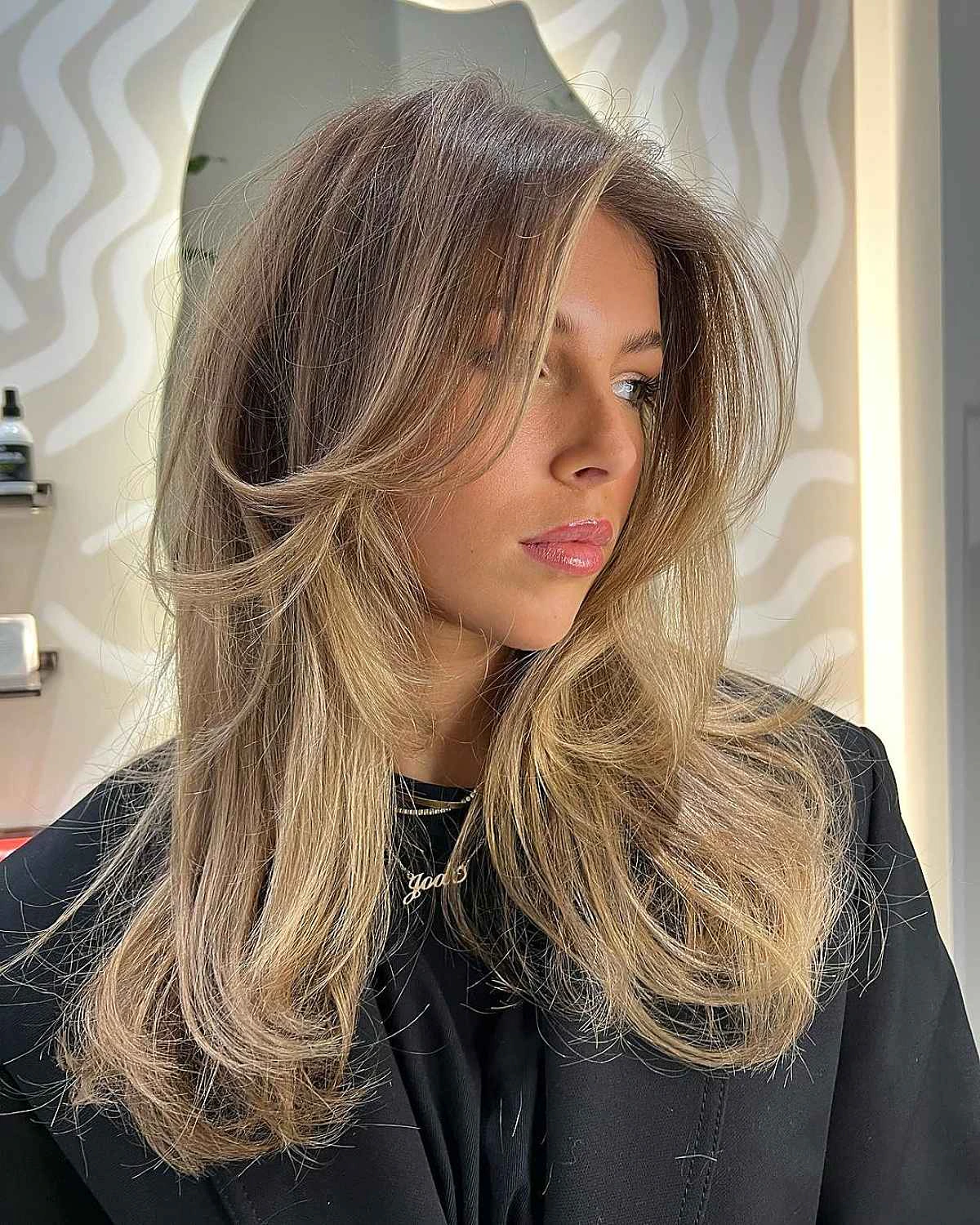 15 Reasons to Rock Tousled Curls with Curtain Bangs This Easter | The Hair Look That Screams Effortless Chic 13 image 138