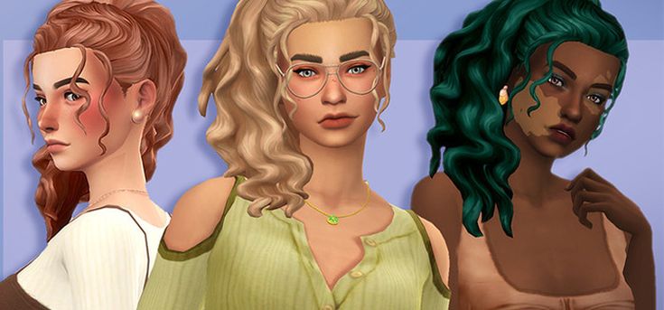 Long, Short, Curly? The Best Sims 4 Hair CC for Every Look