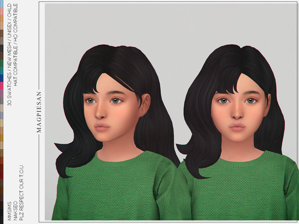 Long, Short, Curly? The Best Sims 4 Hair CC for Every Look 7 image 205