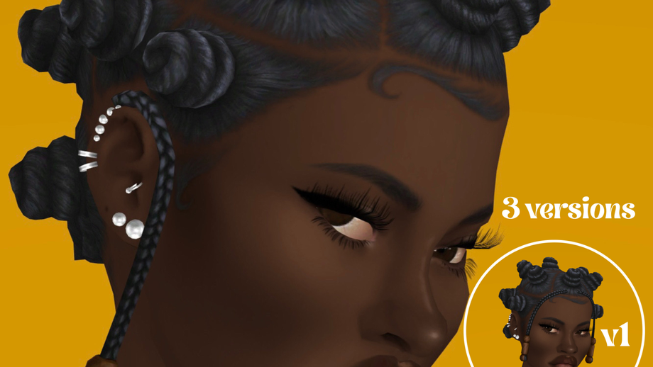 Long, Short, Curly? The Best Sims 4 Hair CC for Every Look 9 image 207