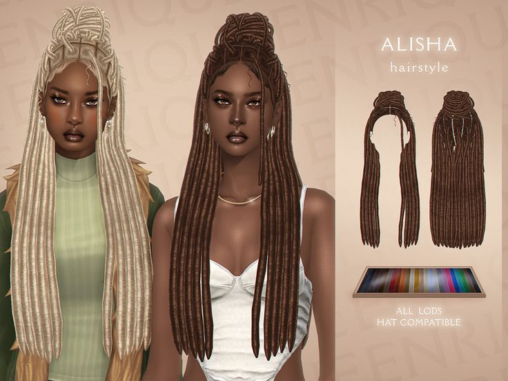 Top 25 Sims 4 Hair CC for Black Sims – Braids, Locs & Curls (2025 Edition) 9 image 263