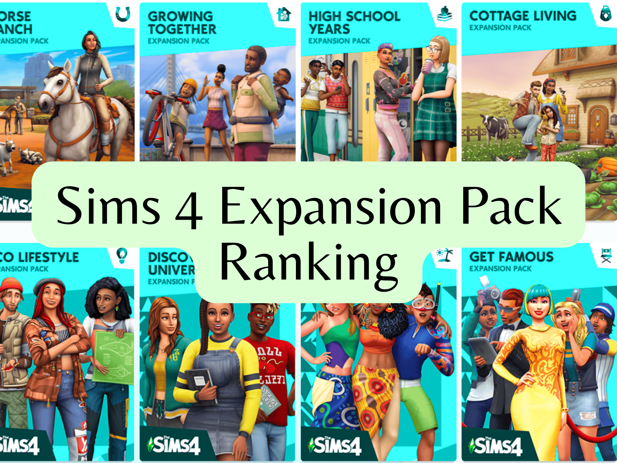 Best Clothing Items from Sims 4 Expansion Packs 