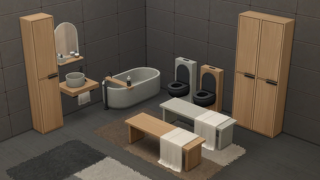 Realistic Sims 4 Furniture CC for Modern Builds. 19 image 185