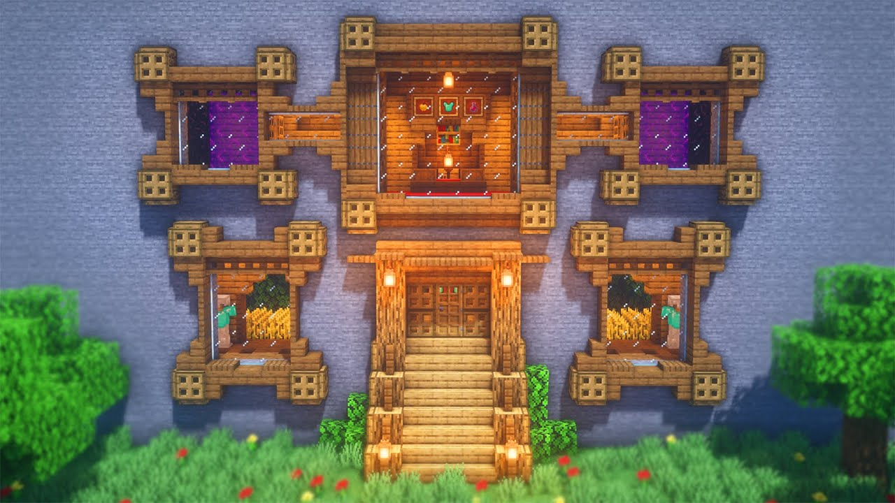 Minecraft House Building Guide: Tips, Tricks, and Blueprints. 13 image 32