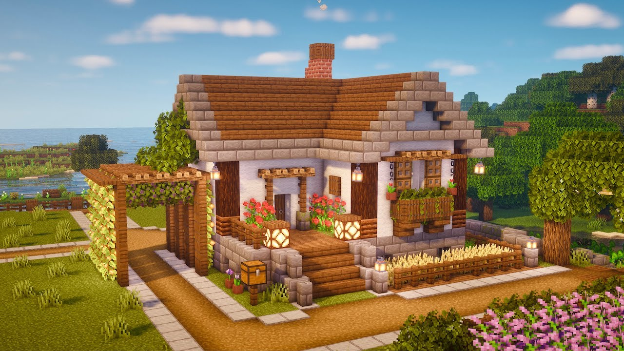 Minecraft House Building Guide: Tips, Tricks, and Blueprints. 15 image 34