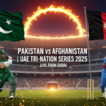 Pakistan vs Afghanistan T20 – UAE Tri-Nation Series 2025, Live from Dubai