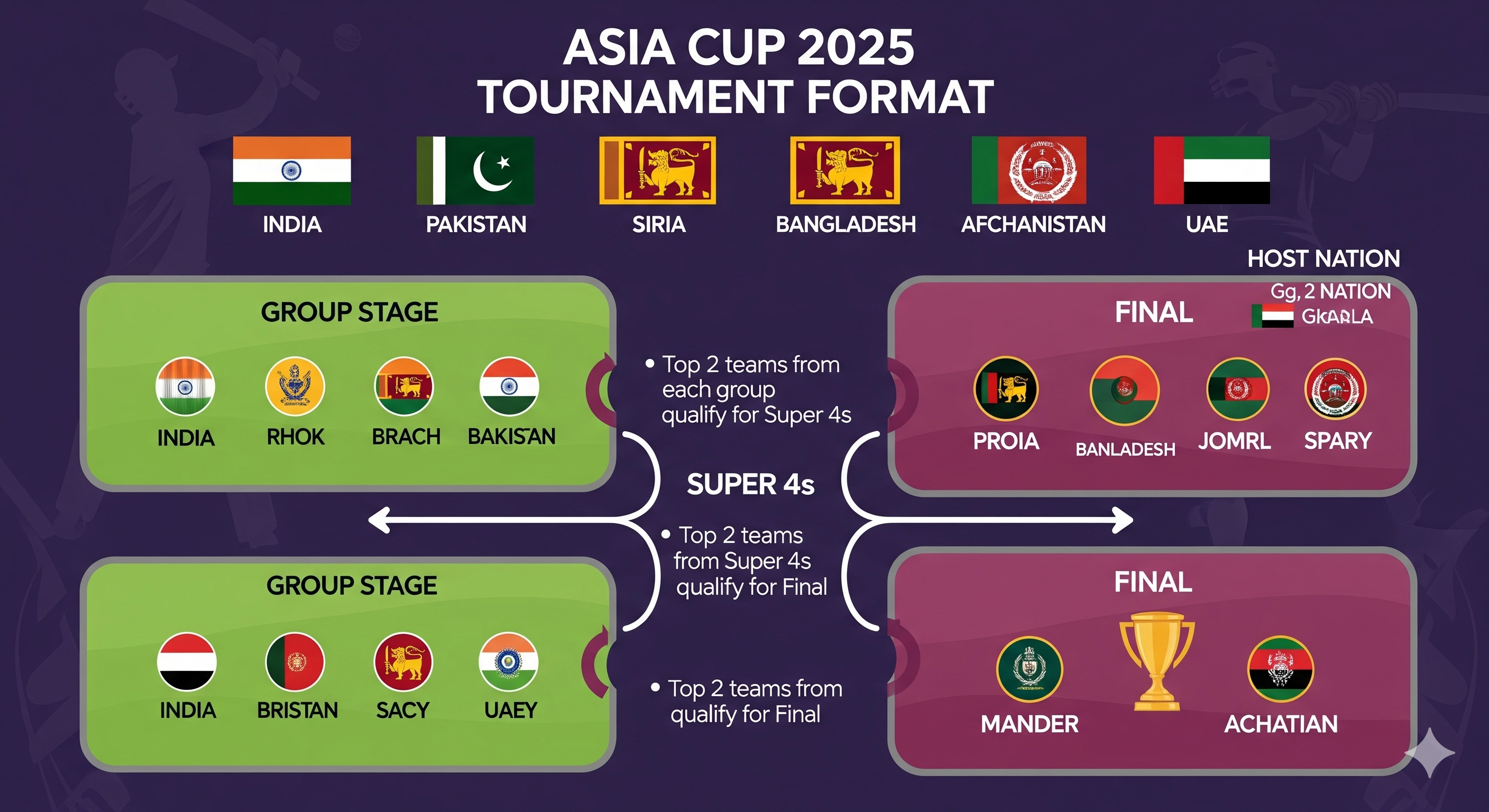 India and Pakistan 2025 Asia Cup Matches: Schedule, Venues, and Excitement 3 Gemini Generated Image 7627r17627r17627