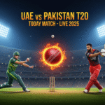 UAE vs Pakistan T20 Today Match | Live Score & Streaming 2025