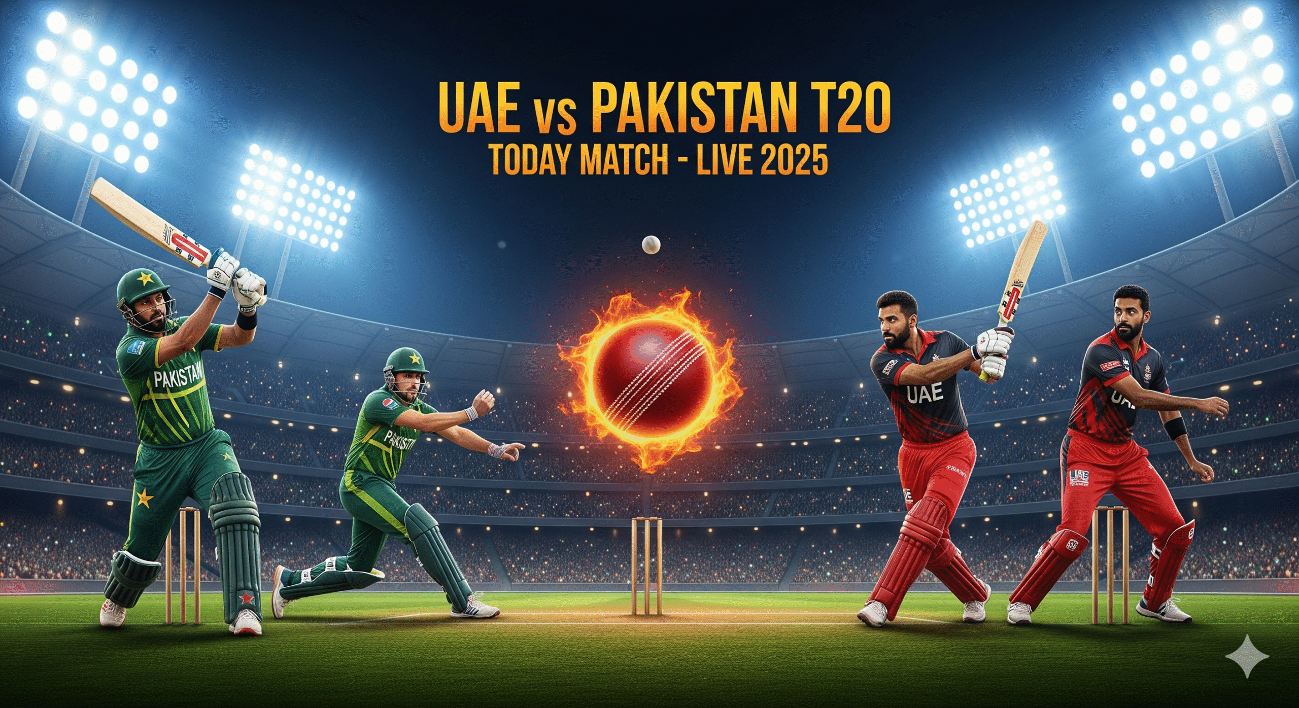 UAE vs Pakistan T20 Today Match | Live Score & Streaming 2025