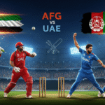 UAE vs Afghanistan Today Match Live | T20I Tri-Series 2025