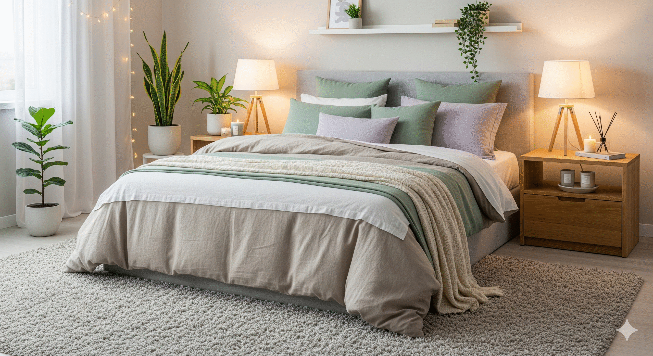 How to Decorate Your Bedroom for a Relaxing Atmosphere