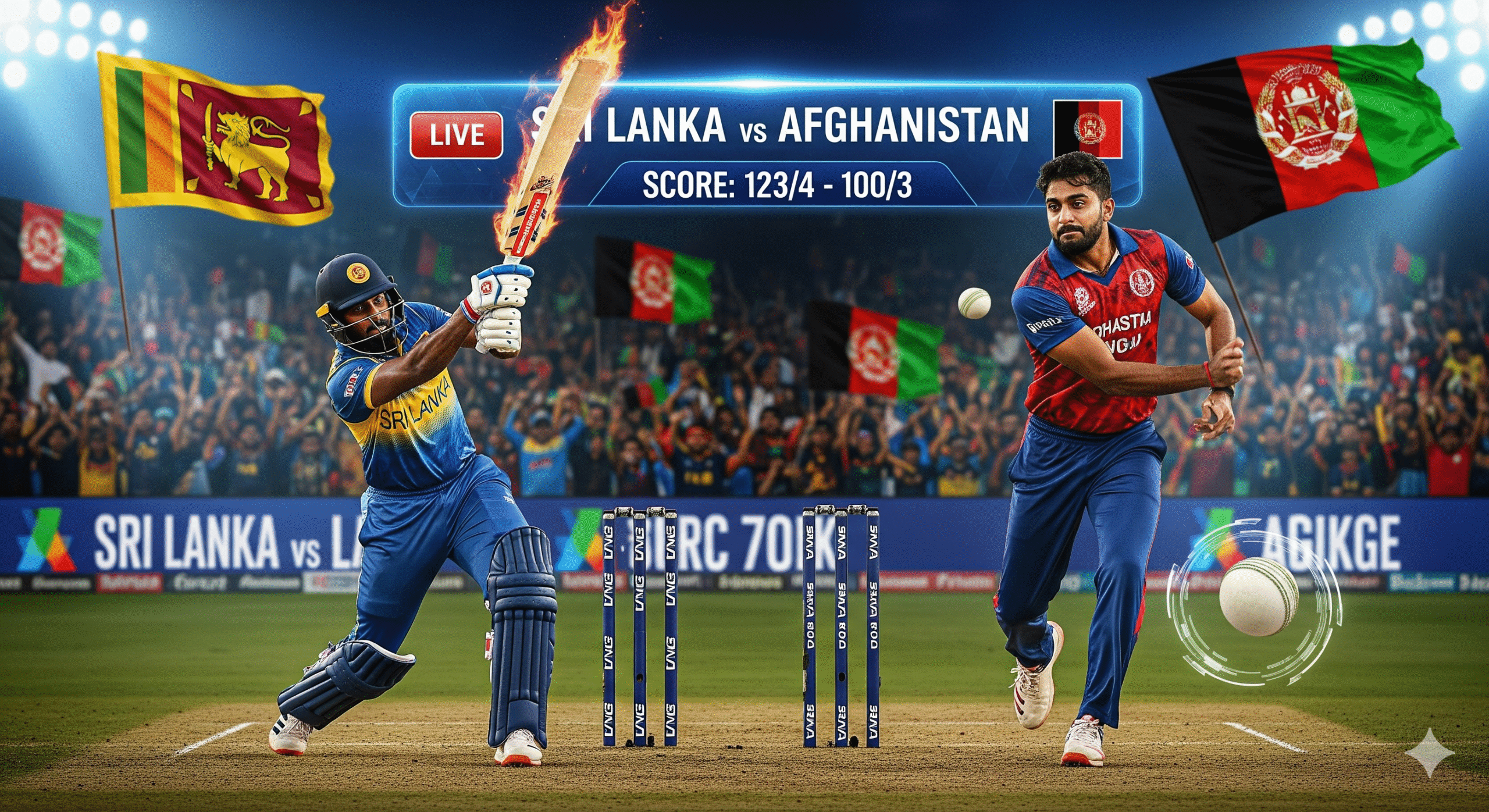 Sri Lanka vs Afghanistan – Head to Head, Streaming & Score