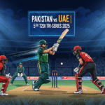 Pakistan vs UAE Live Score Today Match | 5th T20I Tri-Series 2025 in Sharjah