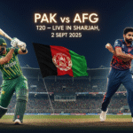 PAK vs AFG T20 Match Live Updates – 2 Sept 2025 UAE Tri-Series