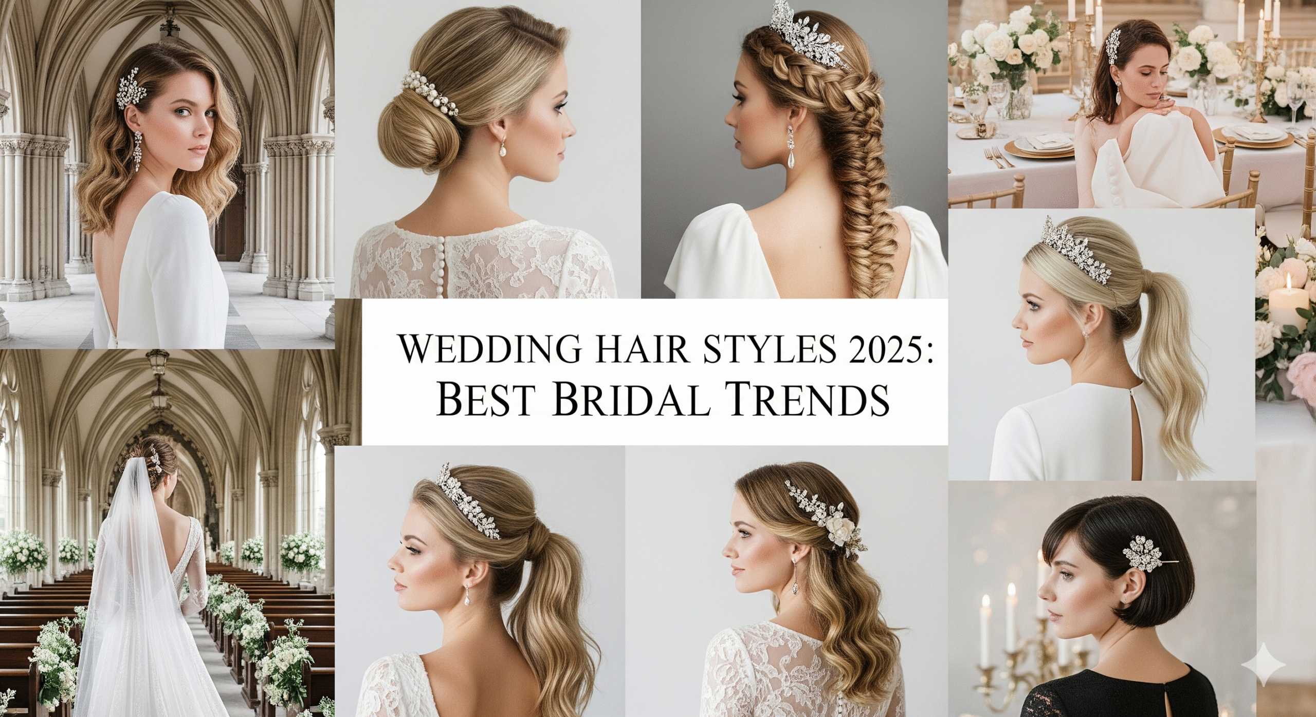 Wedding Hair Styles 2025: Best Bridal Trends